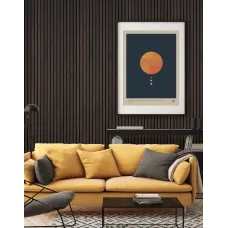 Утсан царс модны өнгөтэй ханын акустик хавтан (60x300см)